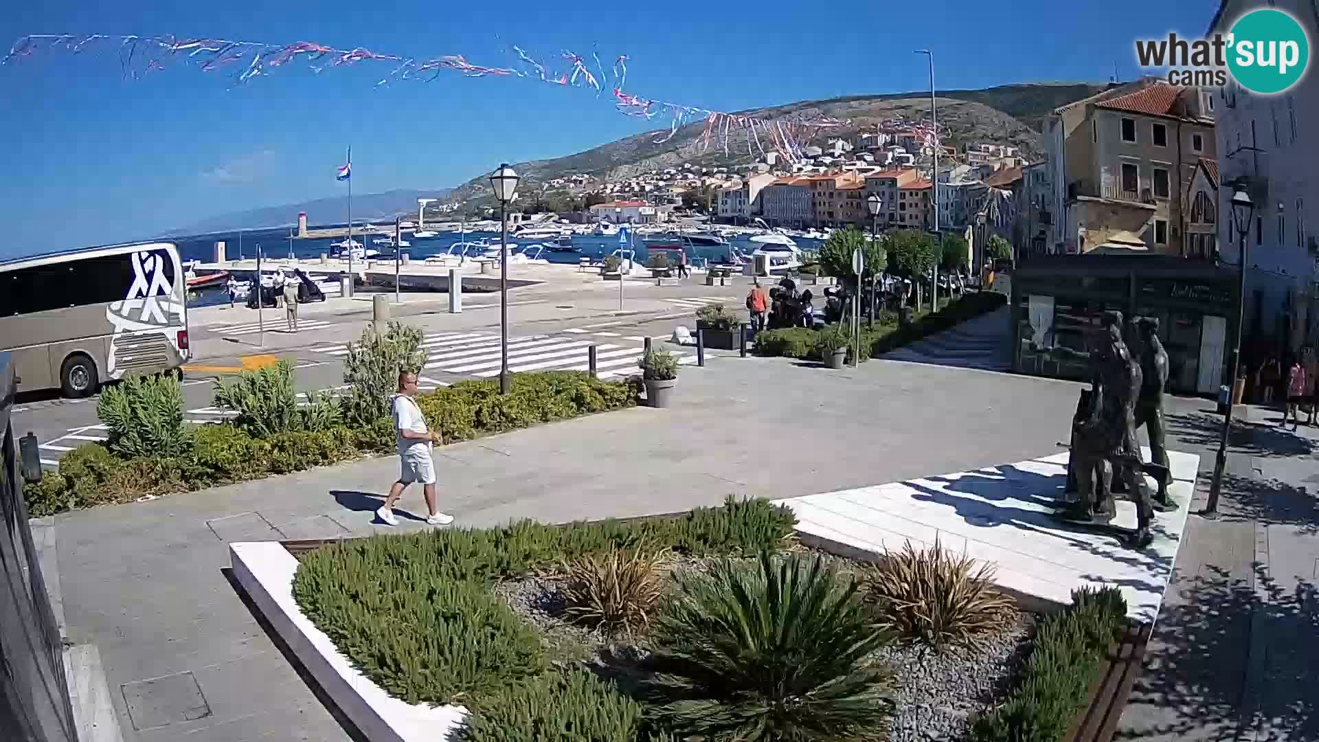 Spletna kamera v živo Senj riva – Hrvaška