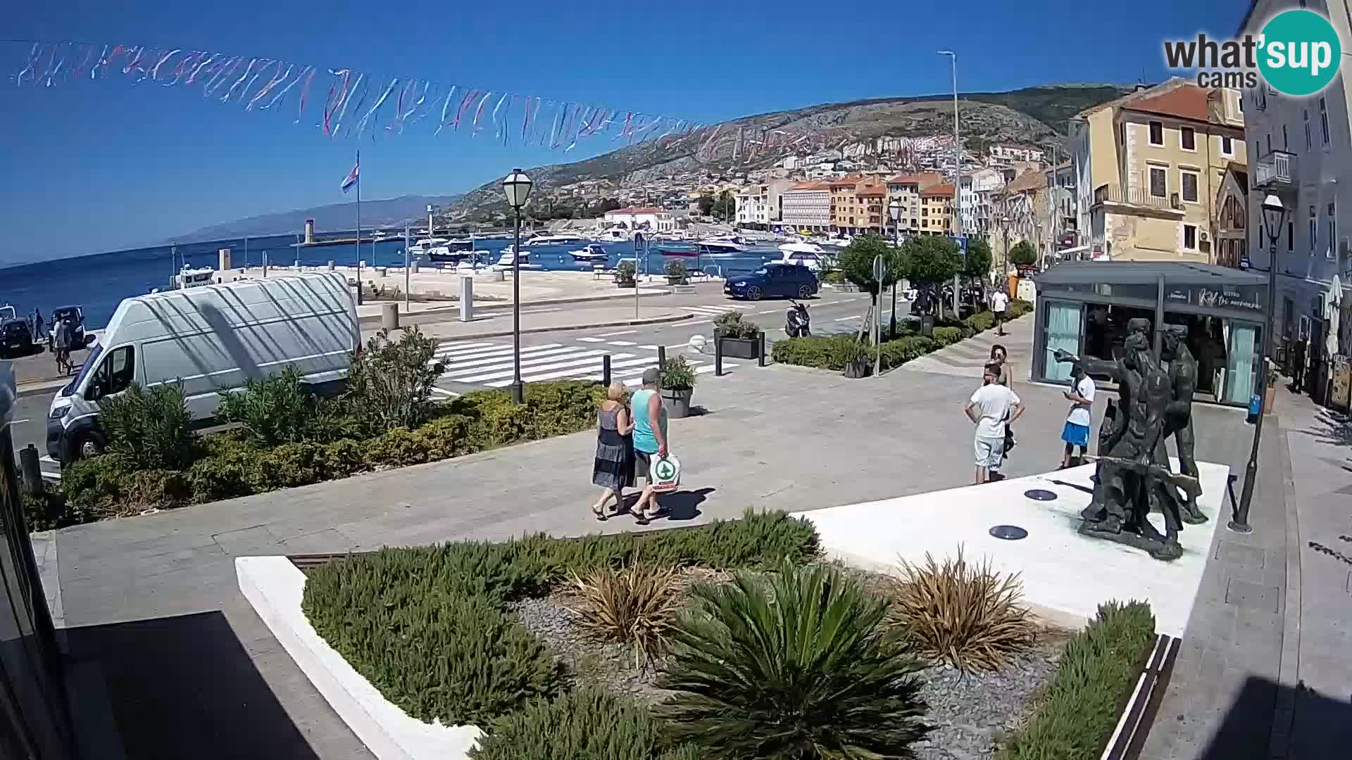 Webcam en vivo Senj riva – paseo marítimo