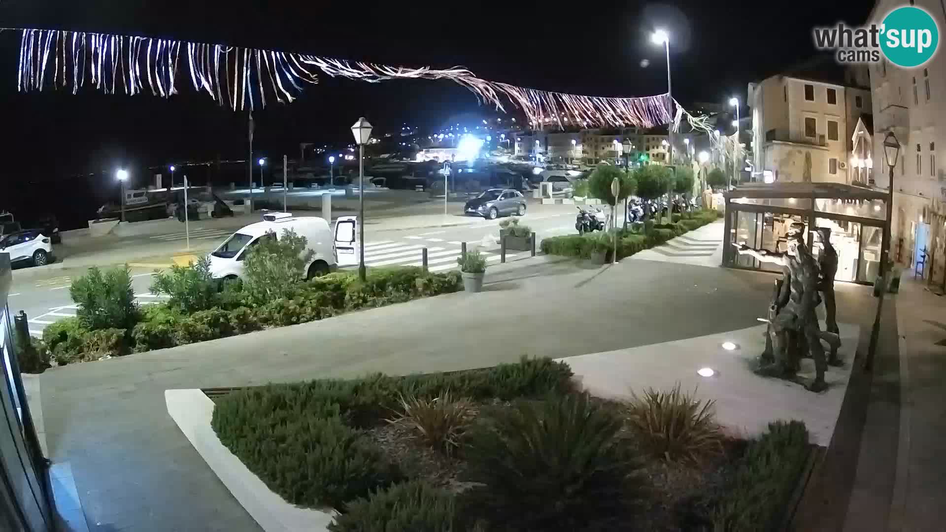 Live webcam Senj riva – seafront – Croatia