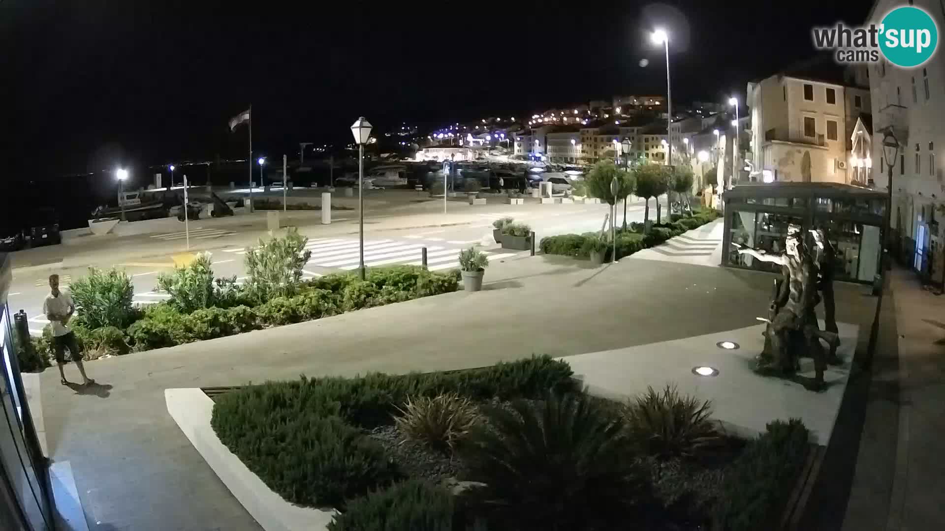 Live webcam Senj riva – seafront – Croatia