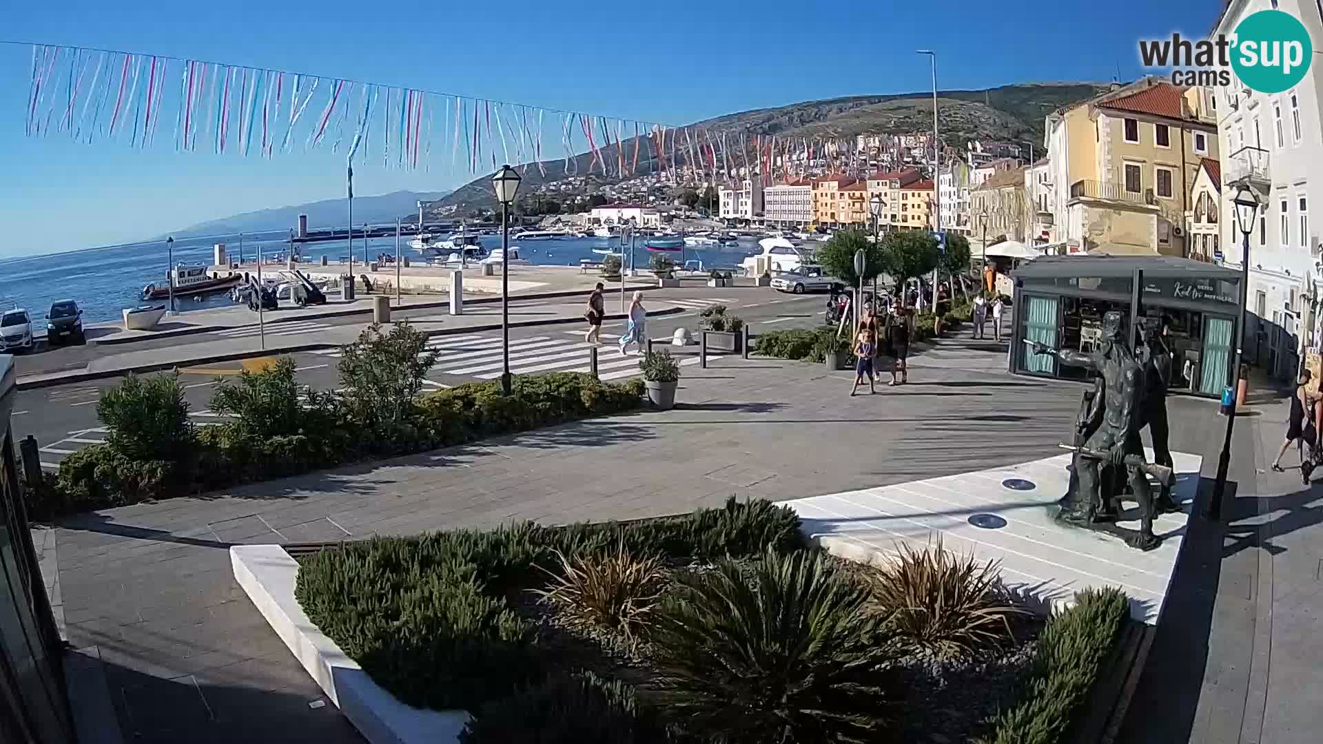 Webcam en direct Senj Riva – front de mer