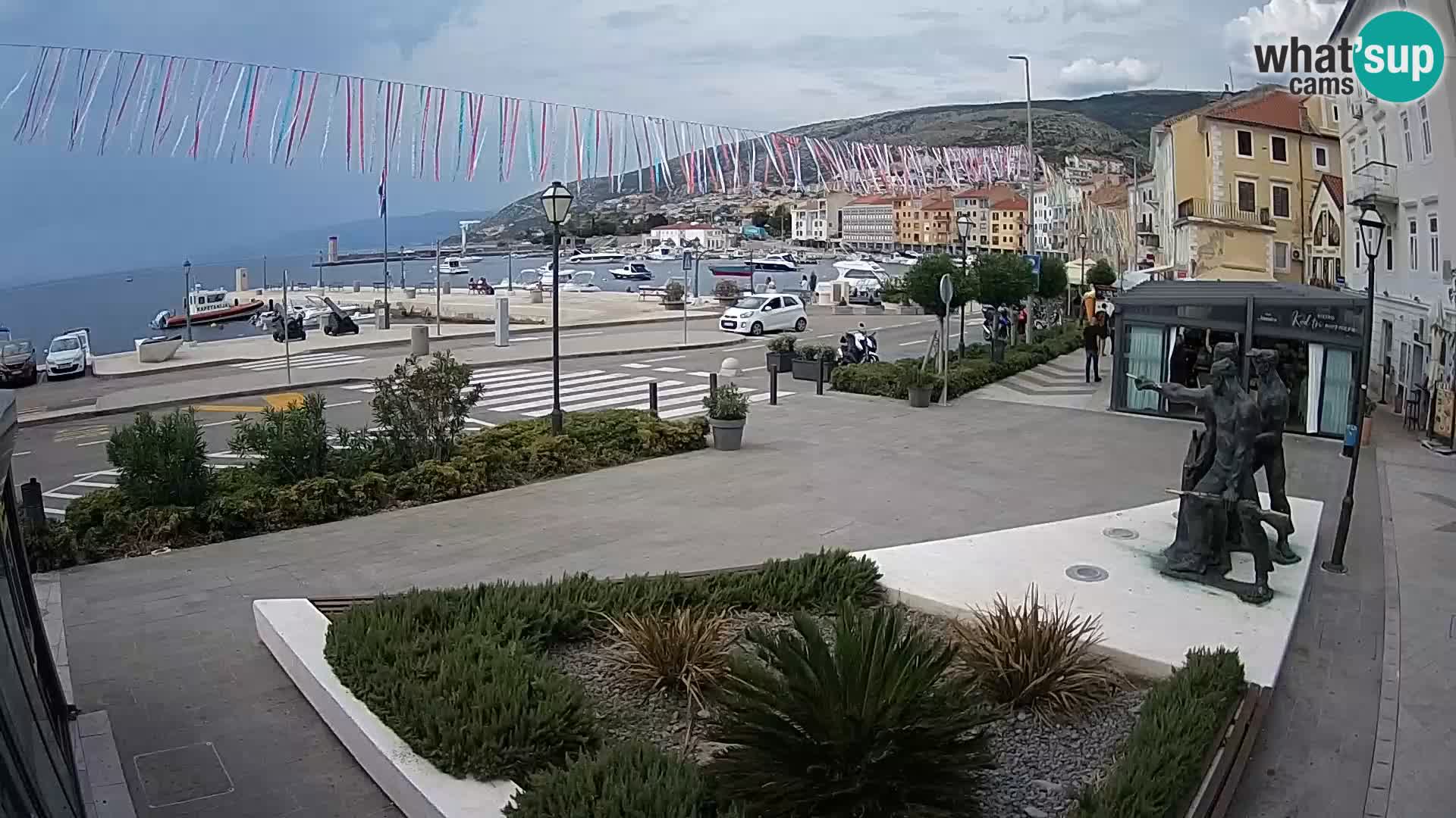 Webcam en vivo Senj riva – paseo marítimo