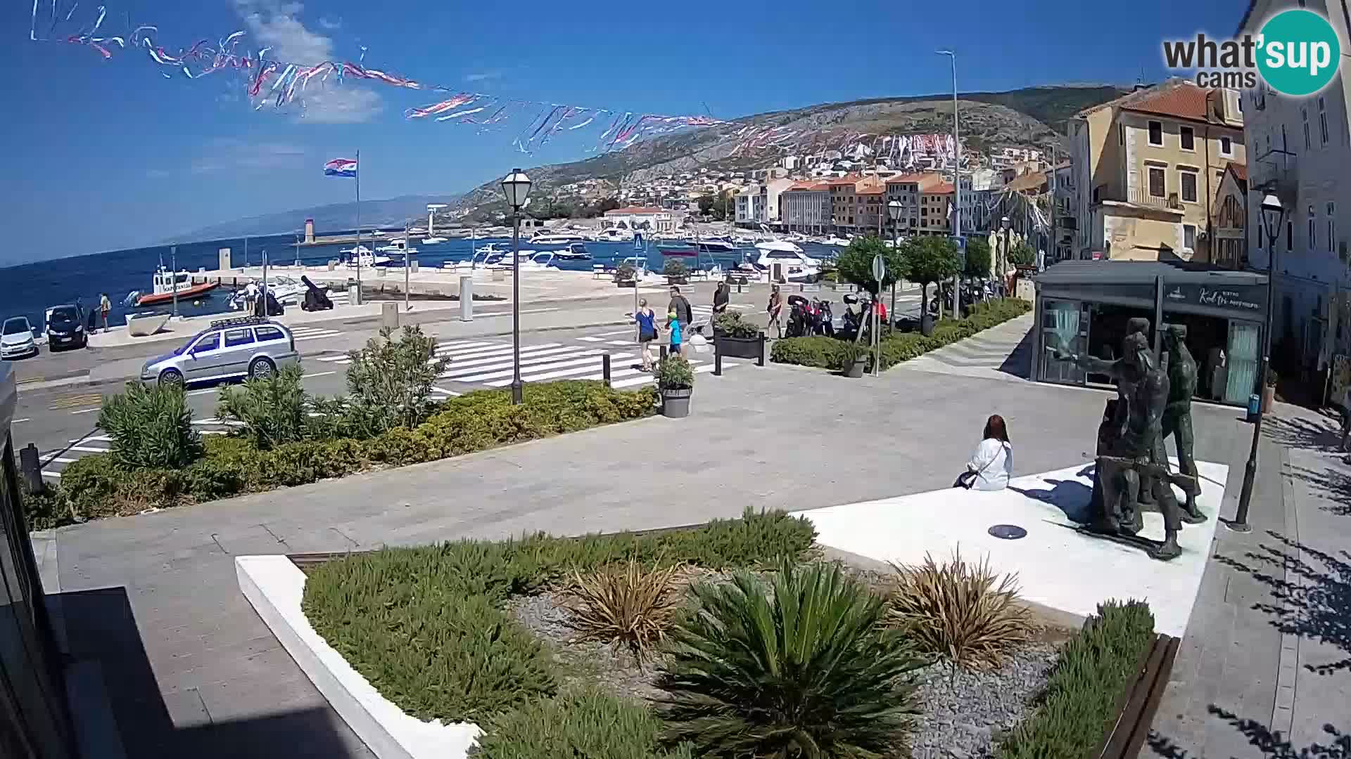 Webcam en direct Senj Riva – front de mer