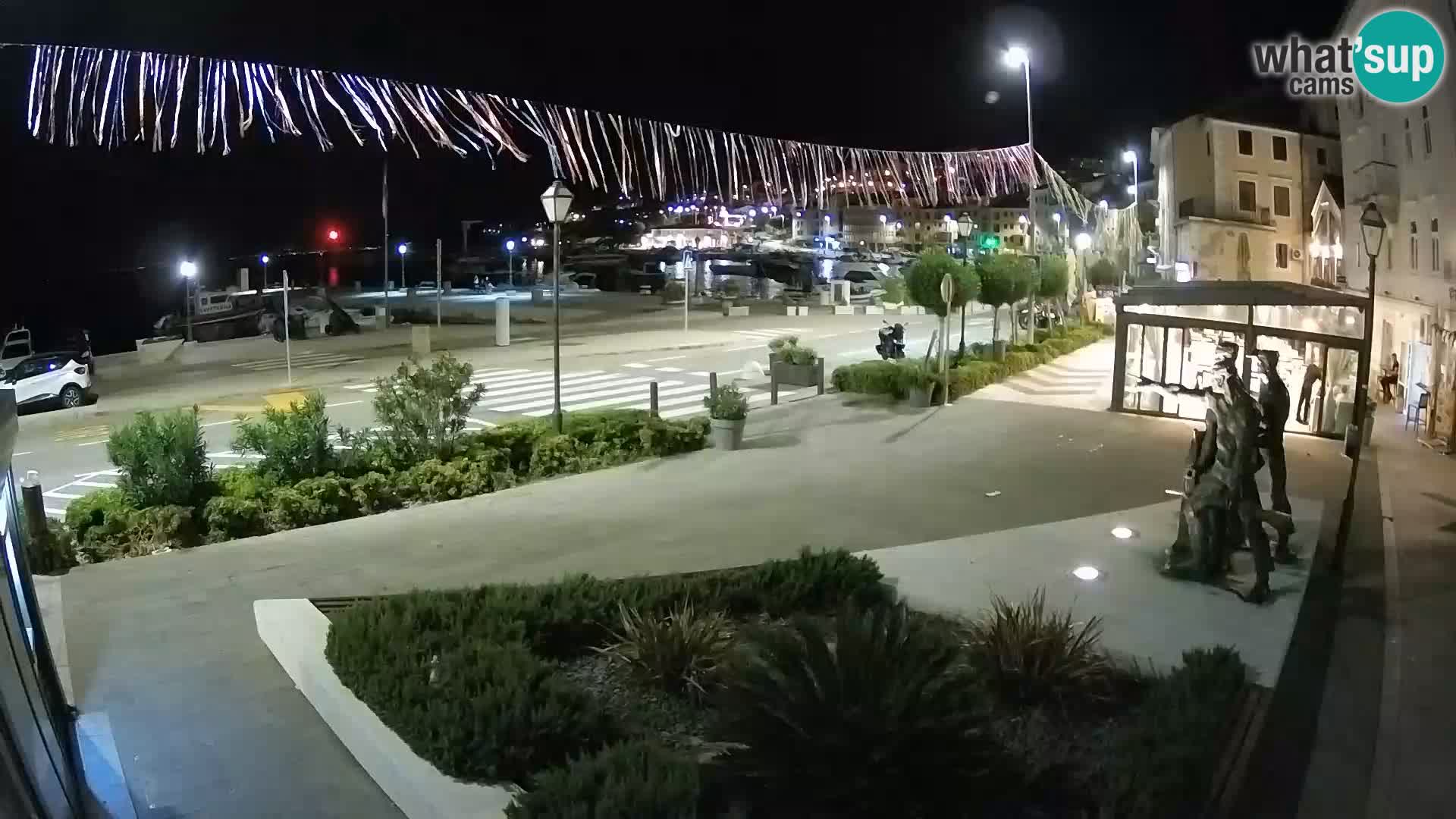 Live webcam Senj riva – fronte mare