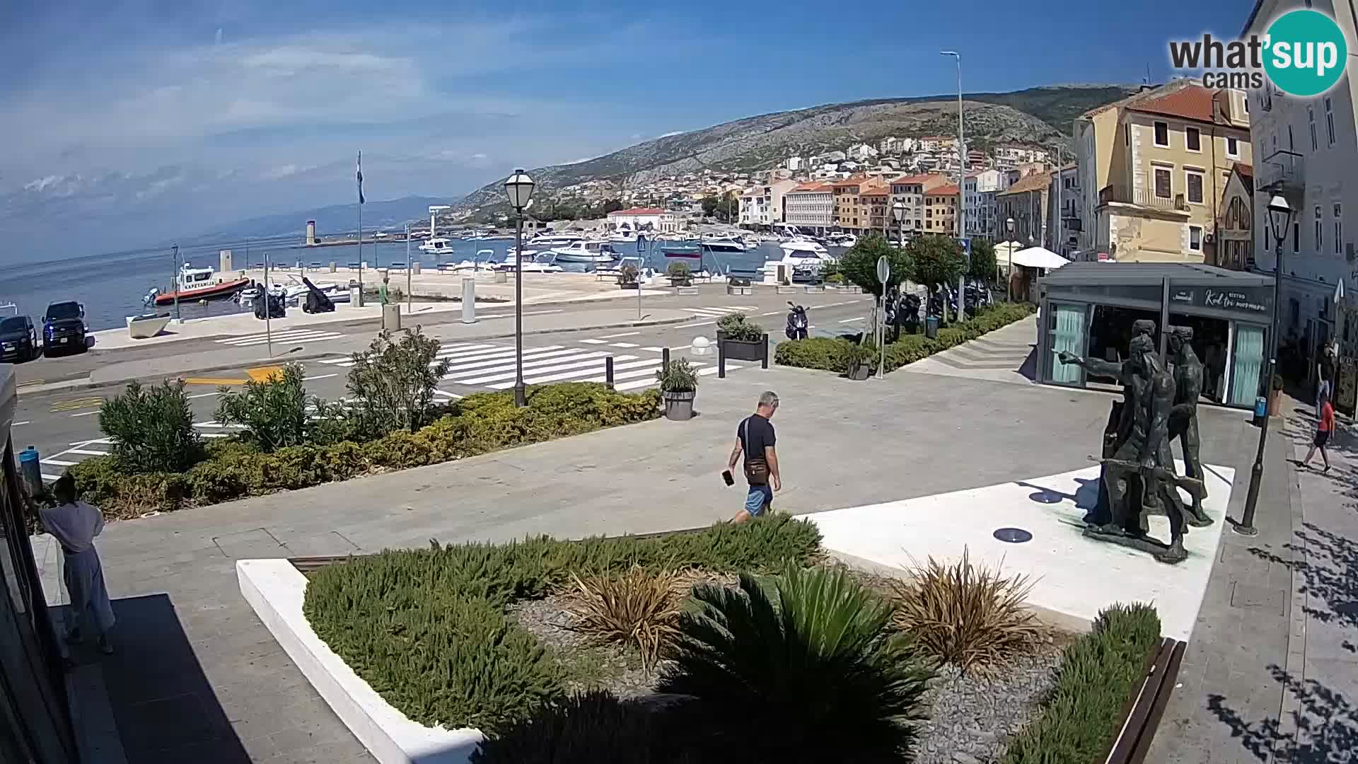 Webcam en vivo Senj riva – paseo marítimo