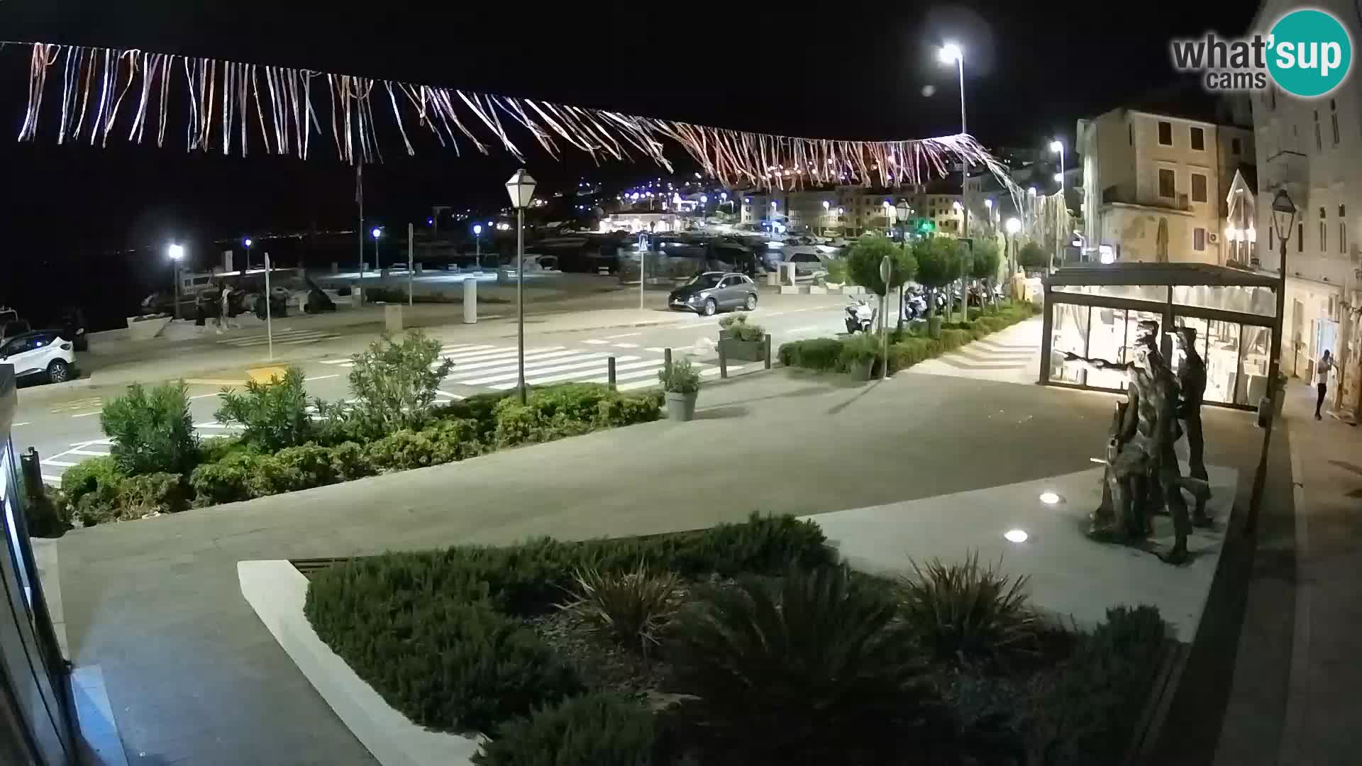 Live webcam Senj riva – fronte mare