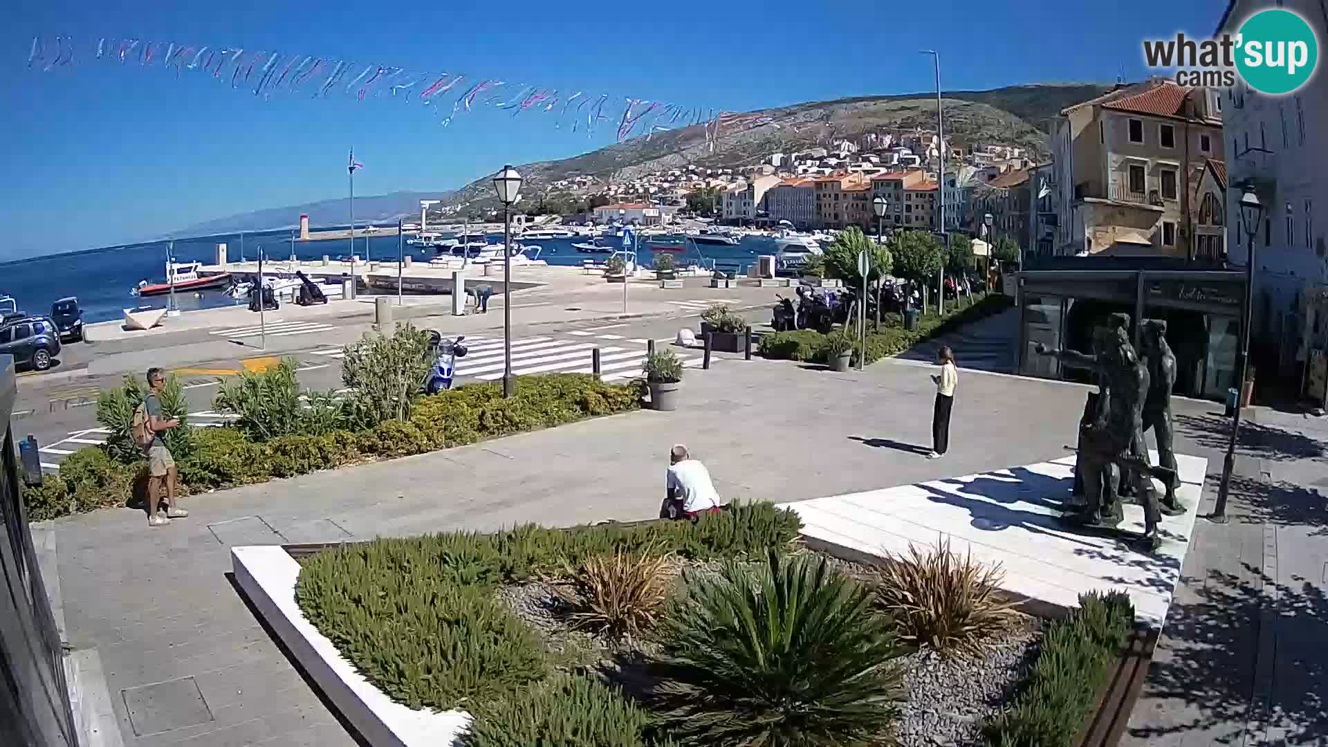 Live webcam Senj riva – seafront – Croatia
