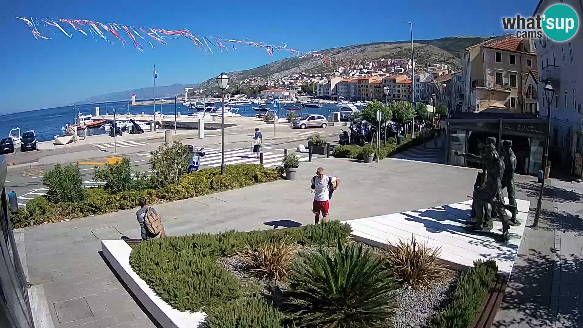 Live webcam Senj riva – seafront – Croatia