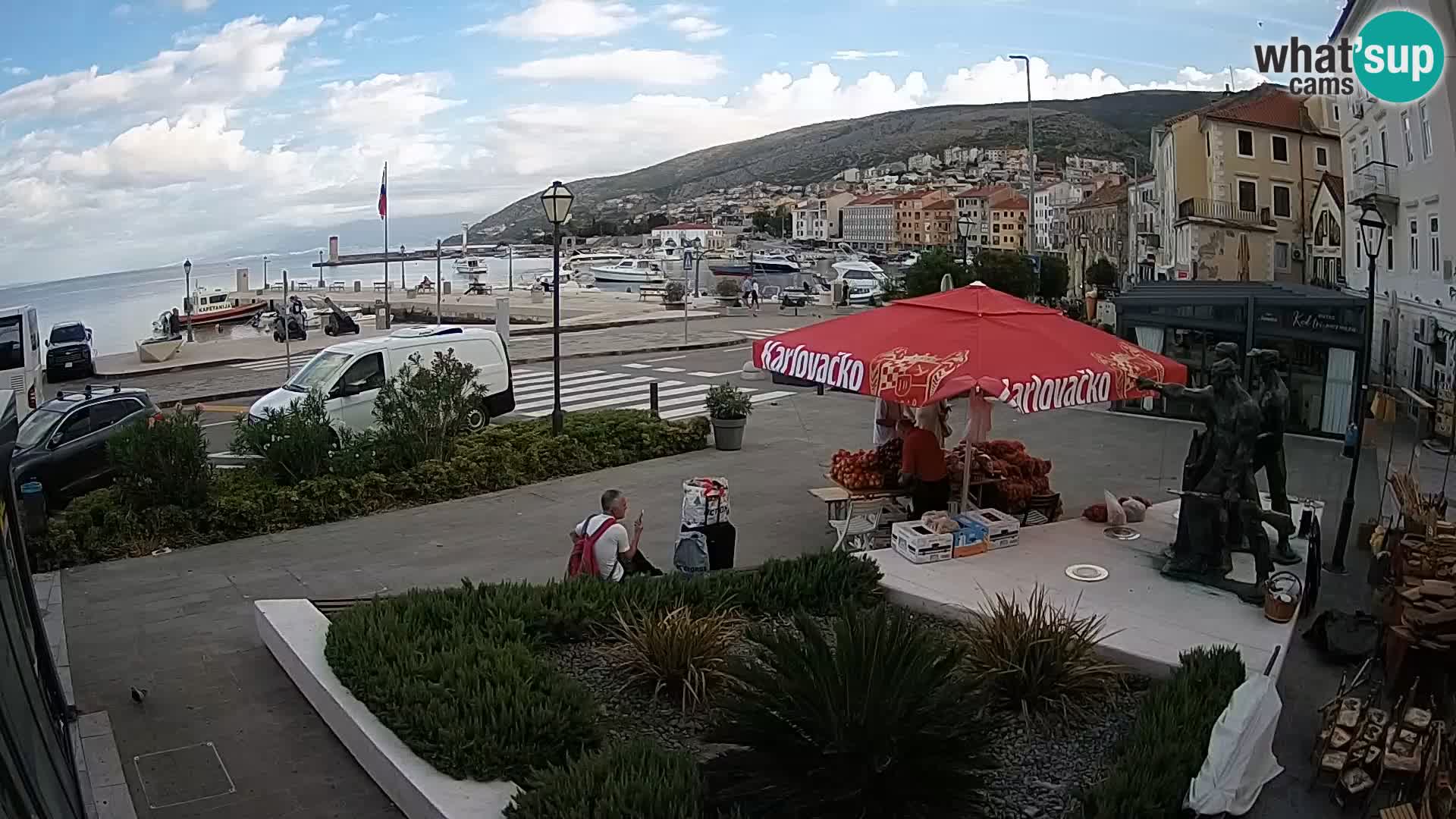 Webcam en direct Senj Riva – front de mer