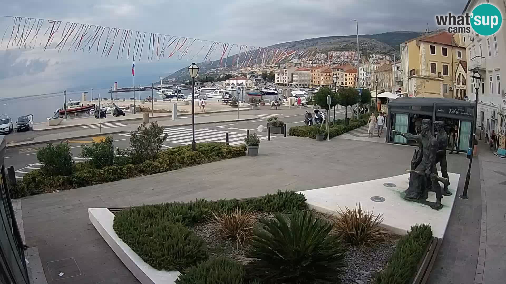 Webcam en direct Senj Riva – front de mer