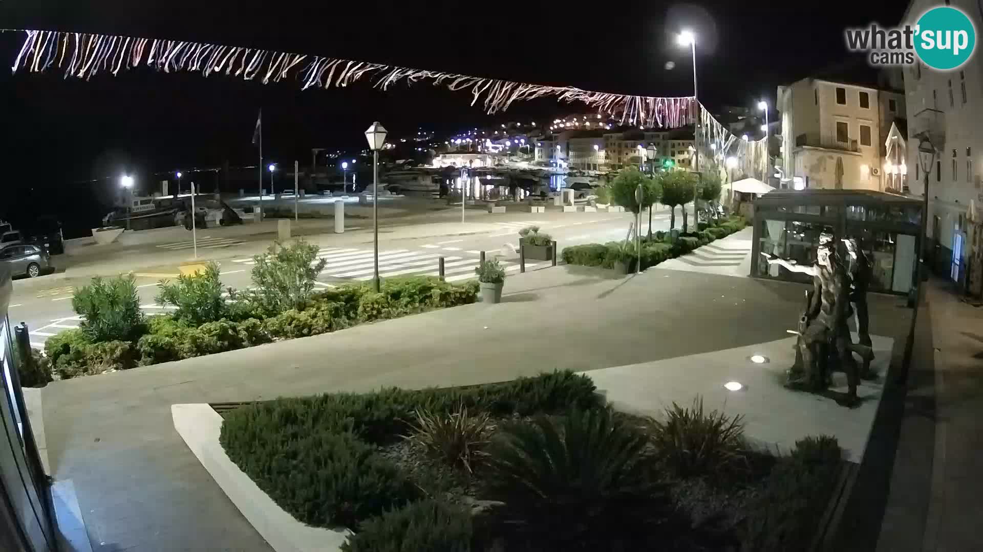 Spletna kamera v živo Senj riva – Hrvaška