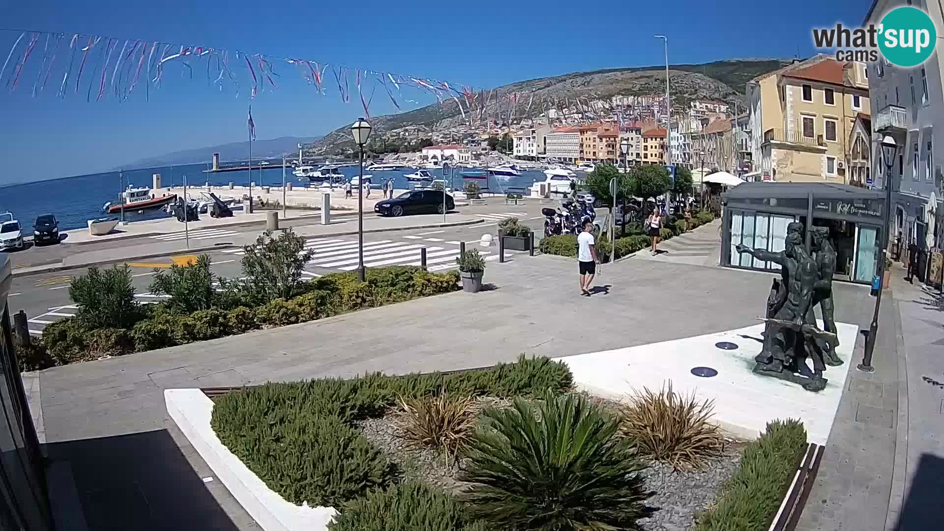 Webcam en vivo Senj riva – paseo marítimo