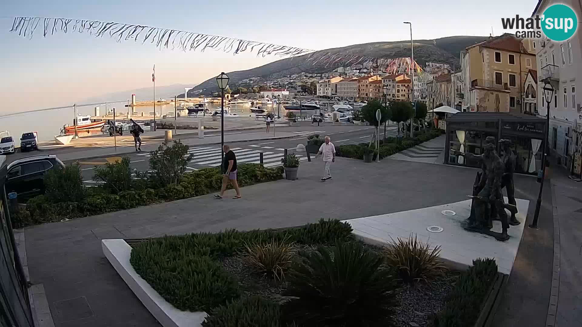 Live webcam Senj riva – seafront – Croatia
