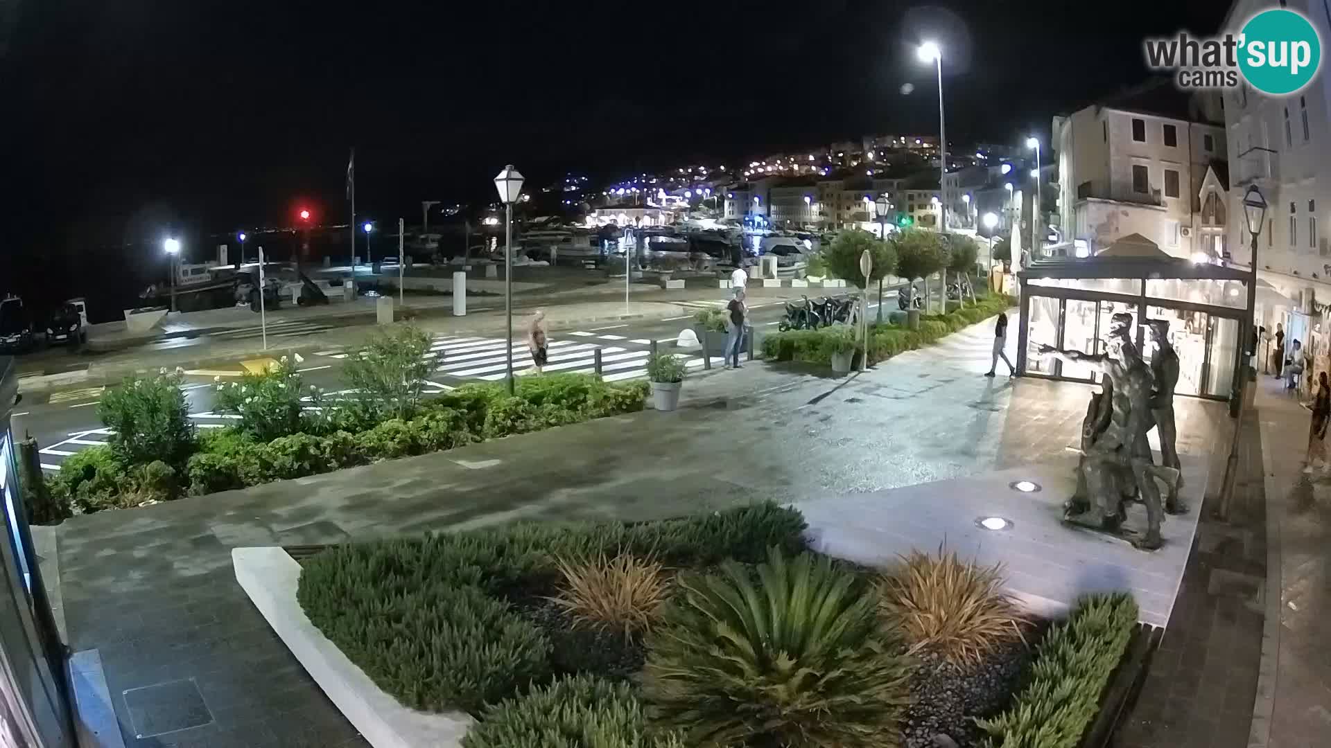 Live webcam Senj riva – fronte mare