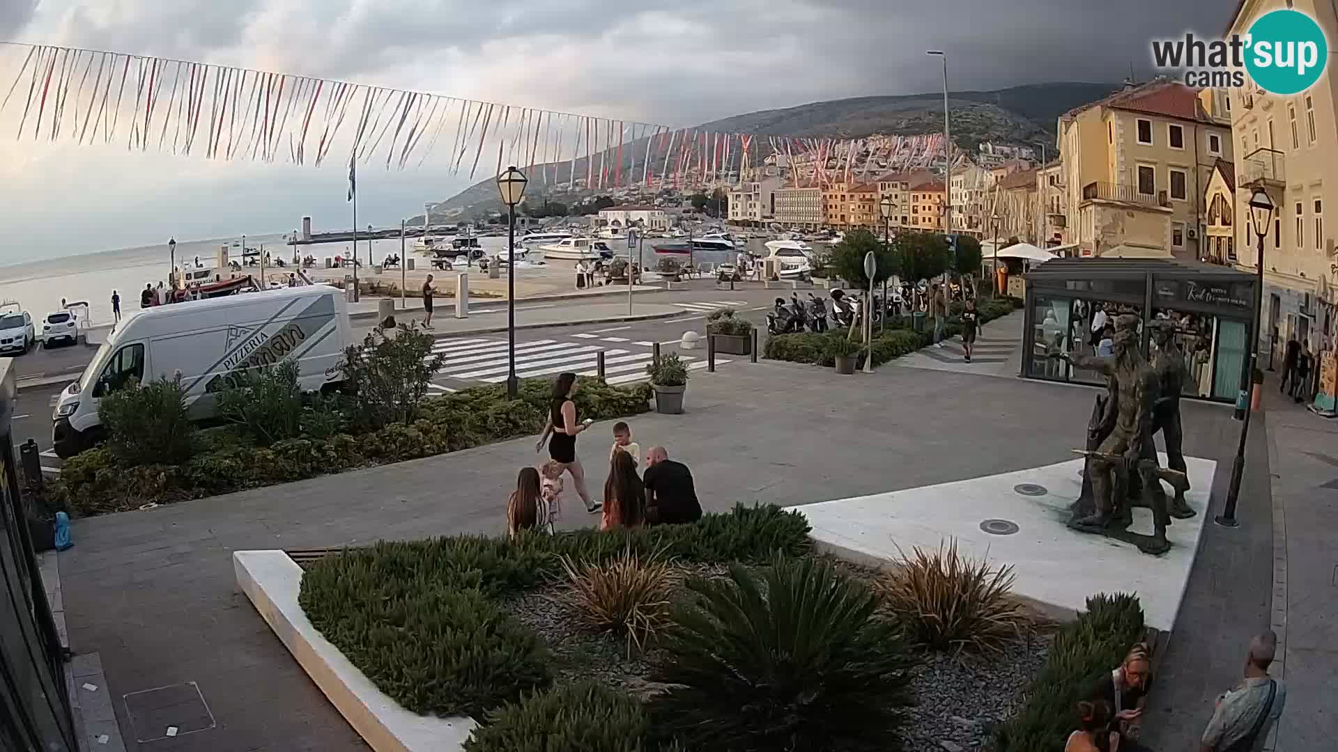 Webcam en vivo Senj riva – paseo marítimo