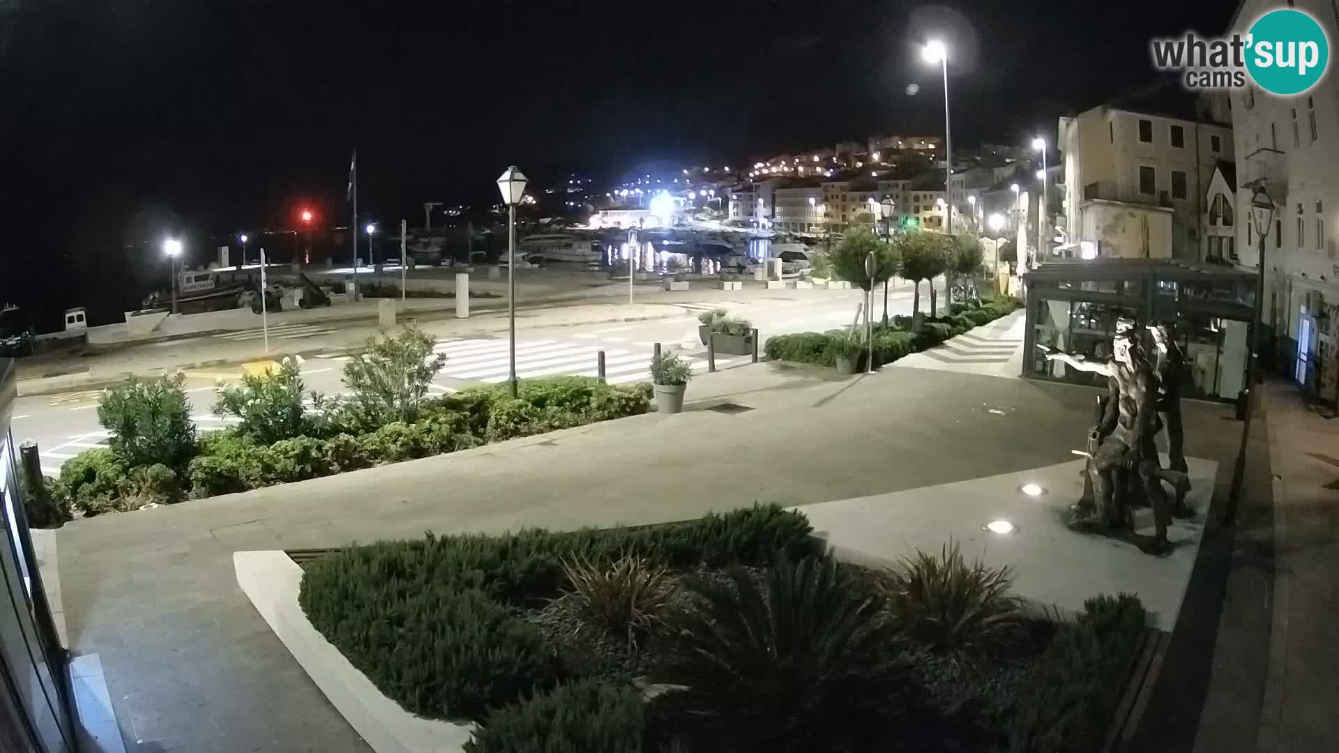 Live webcam Senj riva – seafront – Croatia