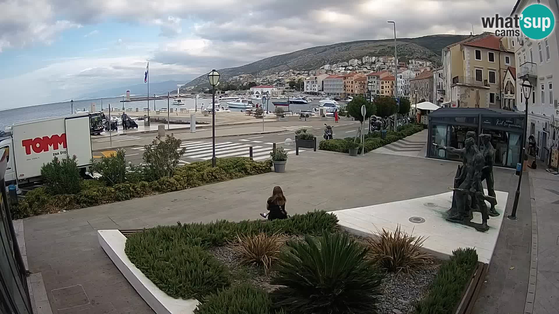 Webcam en direct Senj Riva – front de mer