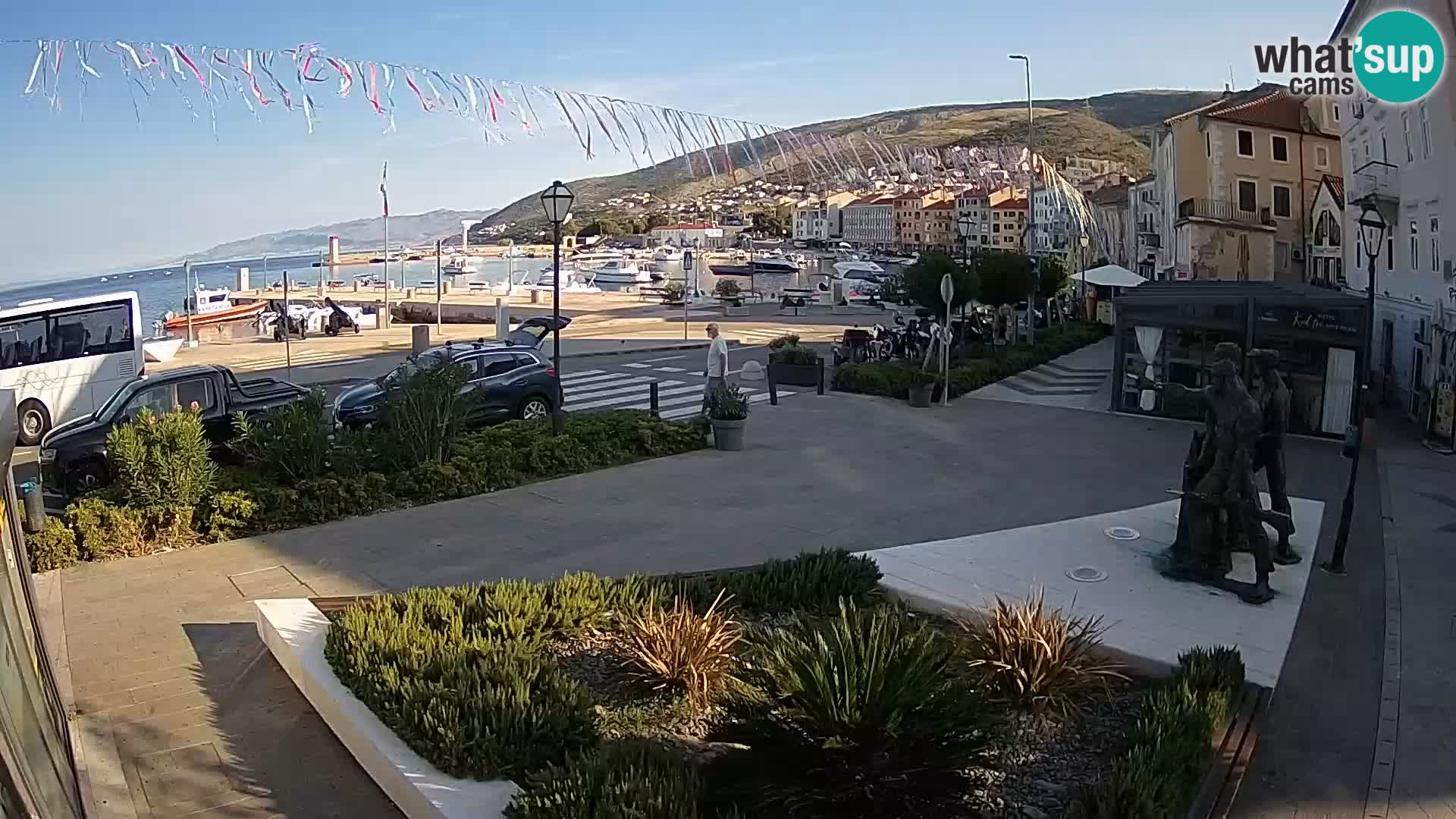 Live-Webcam Senj Riva – direkt am Meer – Kroatien