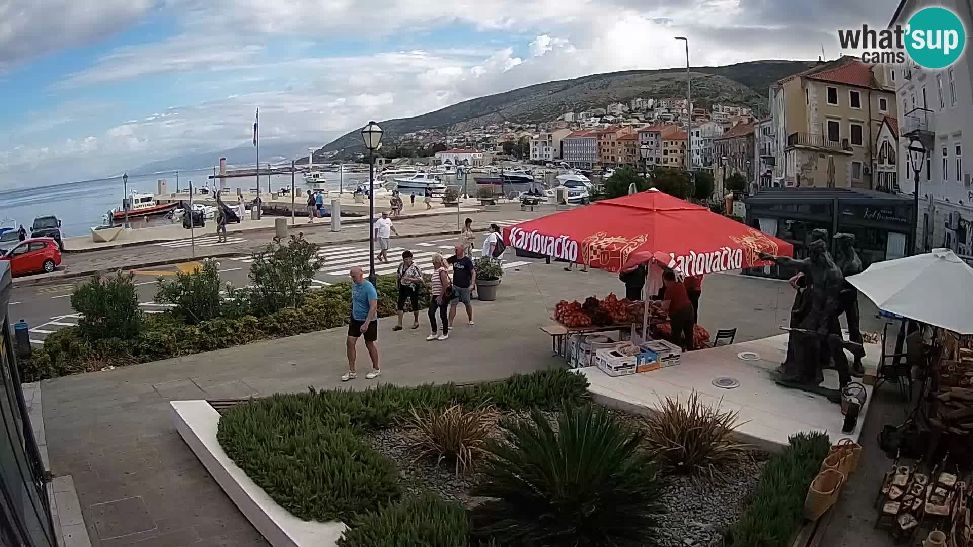 Webcam en vivo Senj riva – paseo marítimo