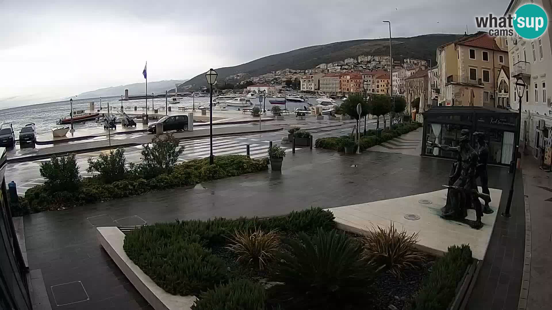 Webcam en vivo Senj riva – paseo marítimo