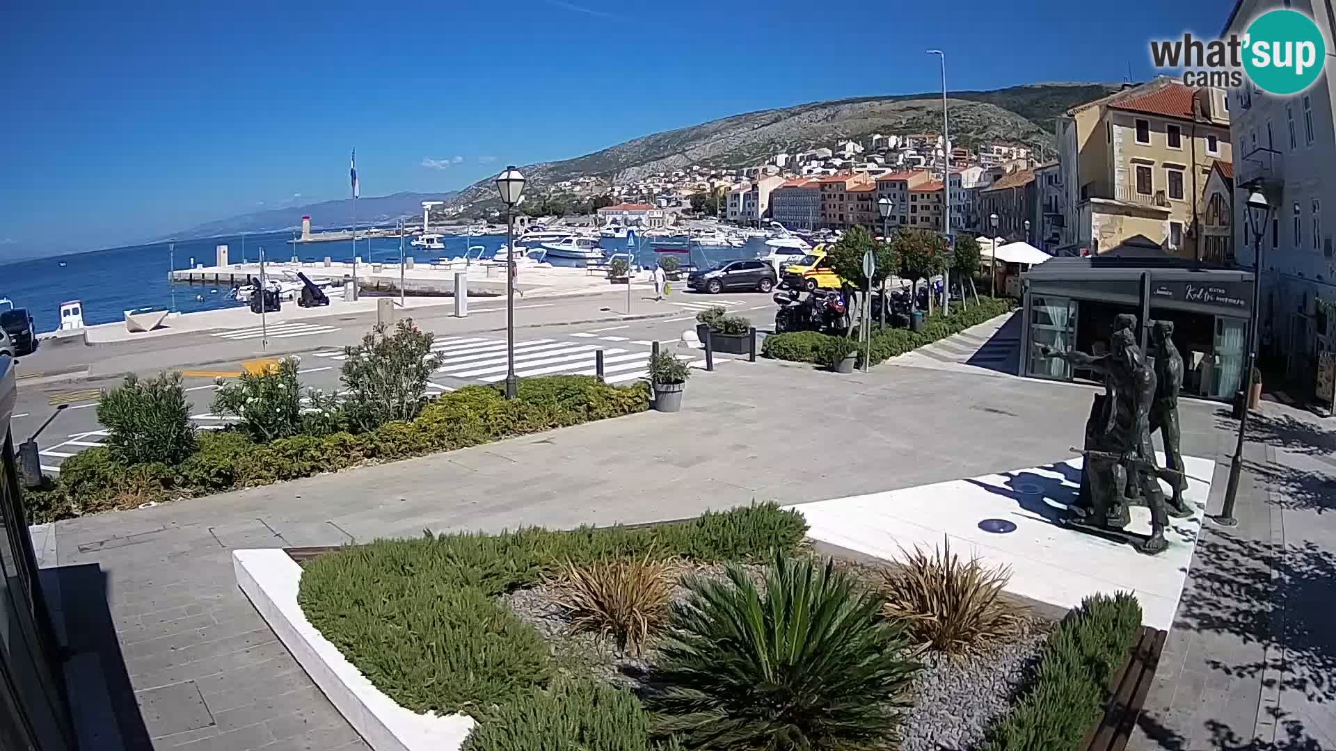 Spletna kamera v živo Senj riva – Hrvaška