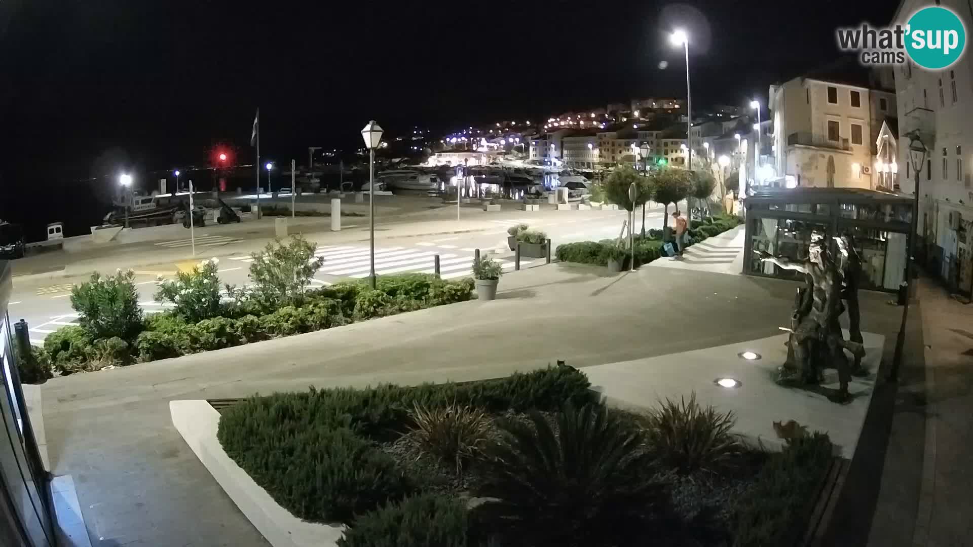 Live webcam Senj riva – seafront – Croatia