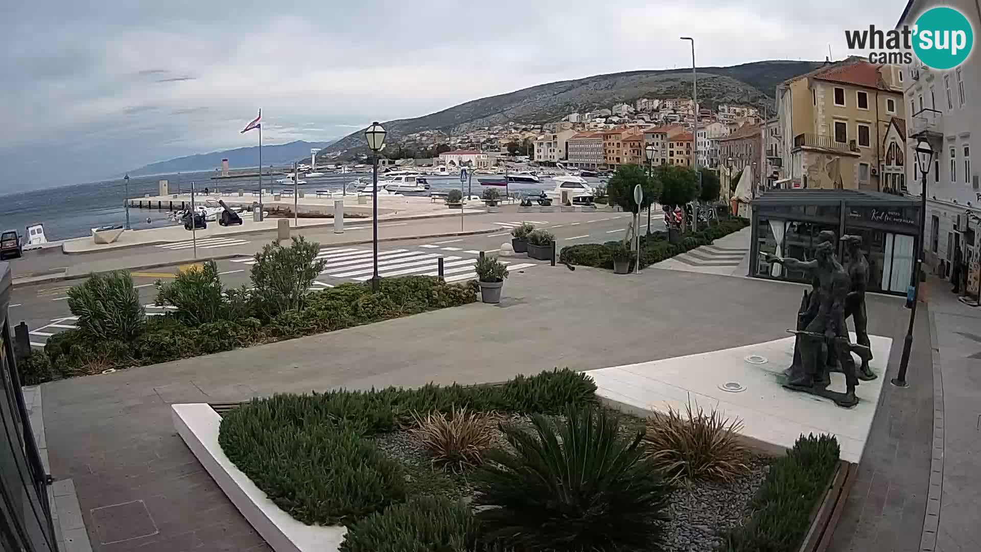 Webcam en vivo Senj riva – paseo marítimo