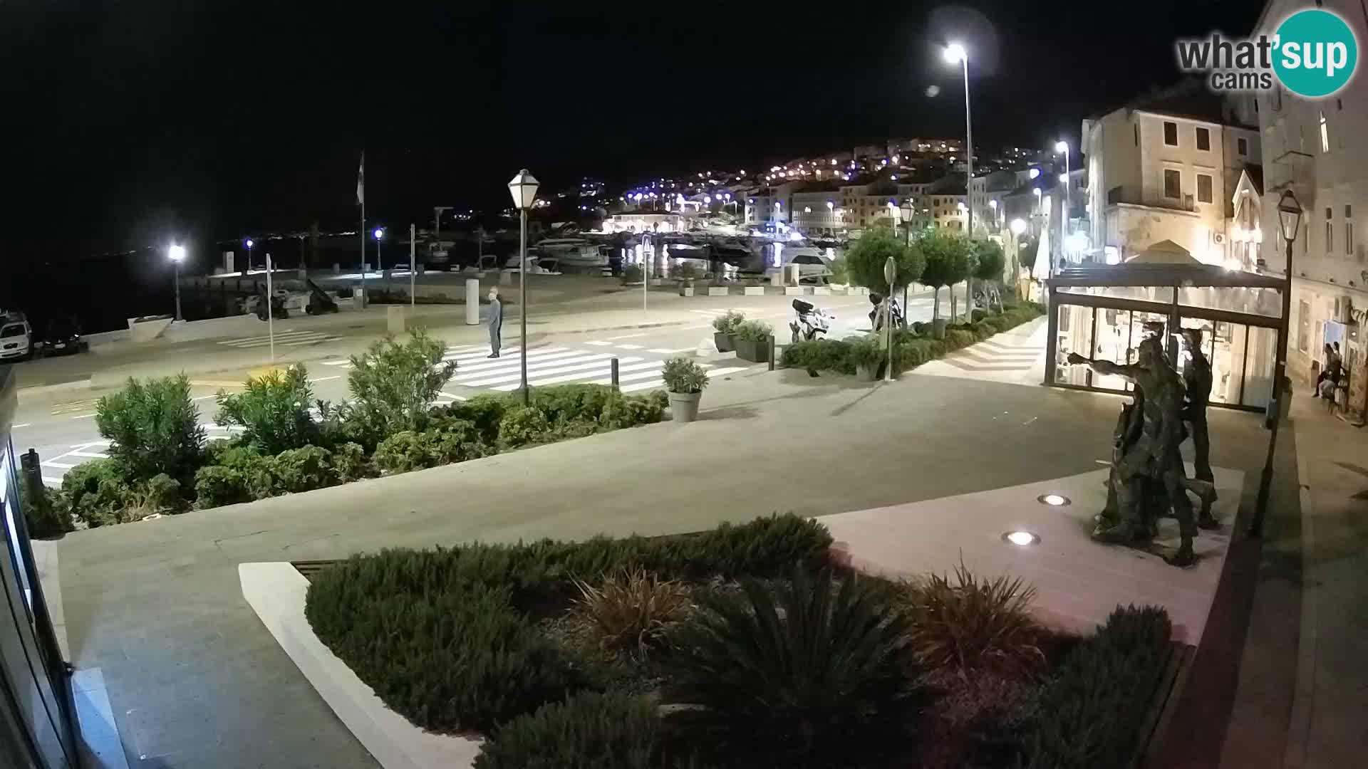 Live webcam Senj riva – seafront – Croatia