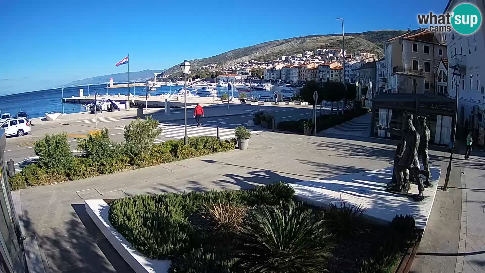 Live-Webcam Senj Riva – direkt am Meer – Kroatien