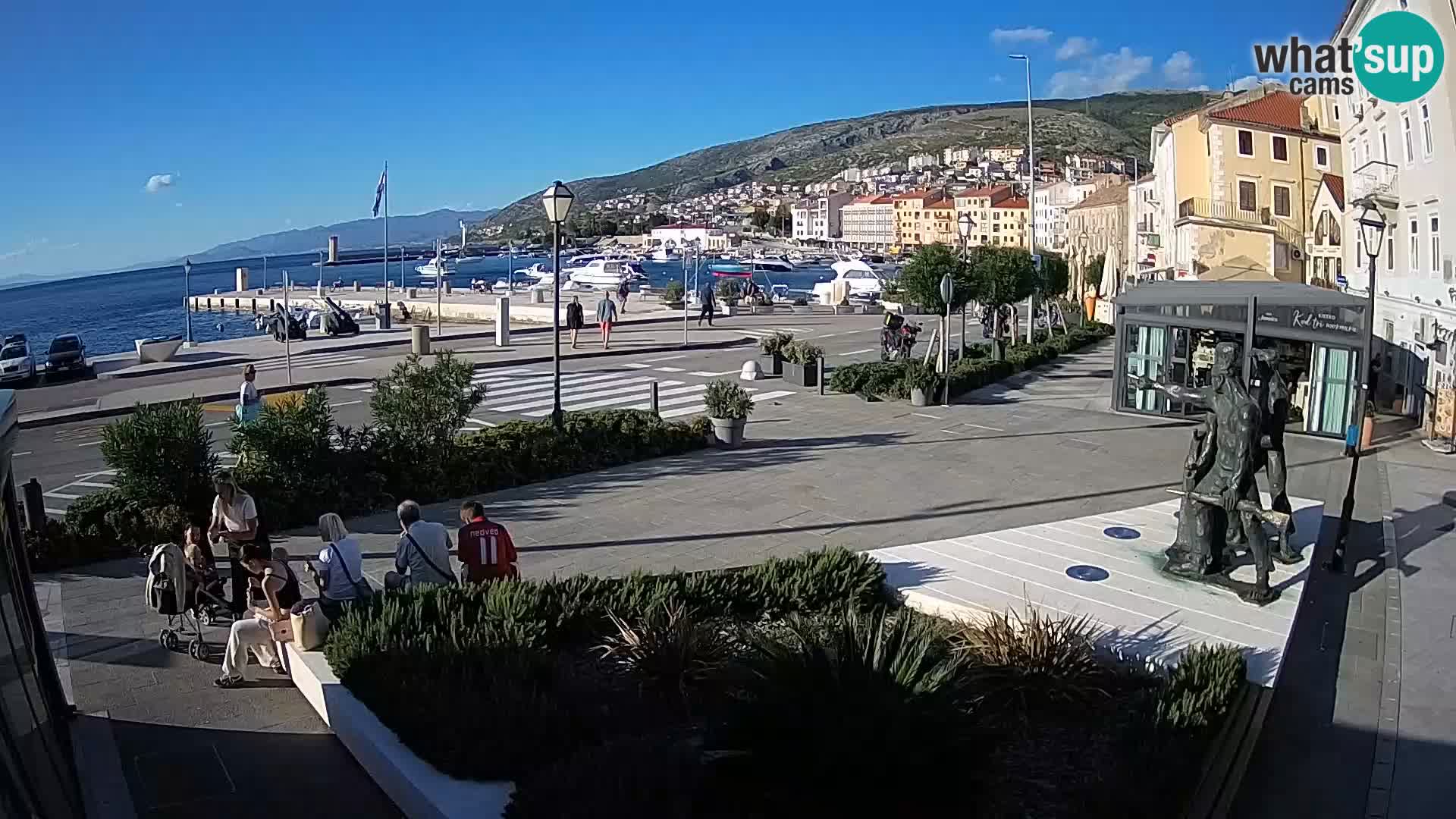Webcam en direct Senj Riva – front de mer