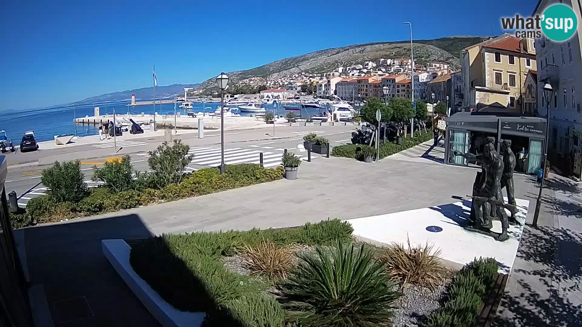 Webcam en vivo Senj riva – paseo marítimo