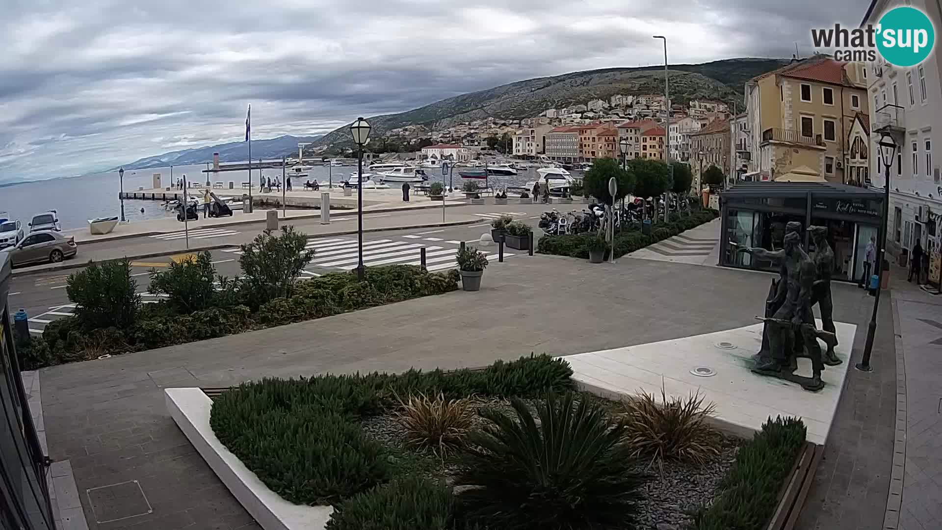Live webcam Senj riva – seafront – Croatia
