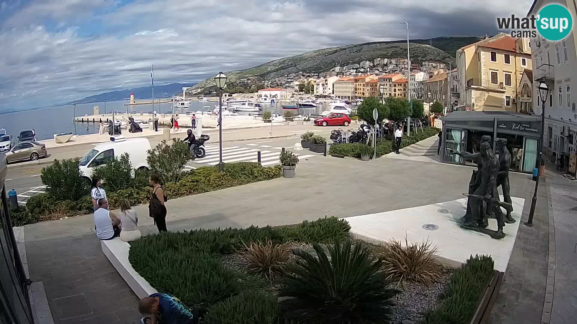 Webcam en direct Senj Riva – front de mer