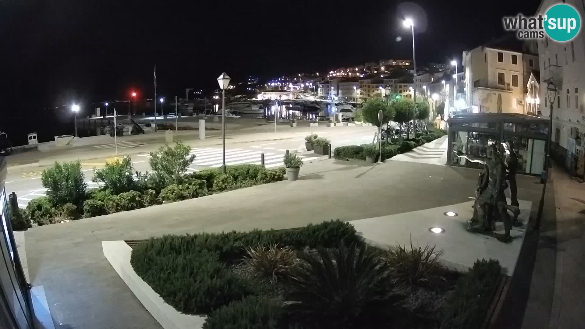 Live webcam Senj riva – seafront – Croatia