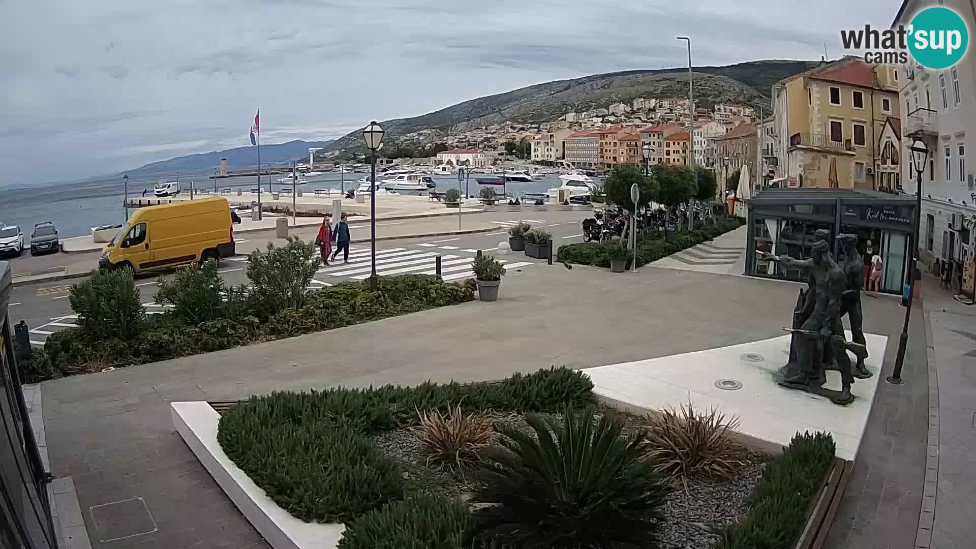 Live webcam Senj riva – seafront – Croatia