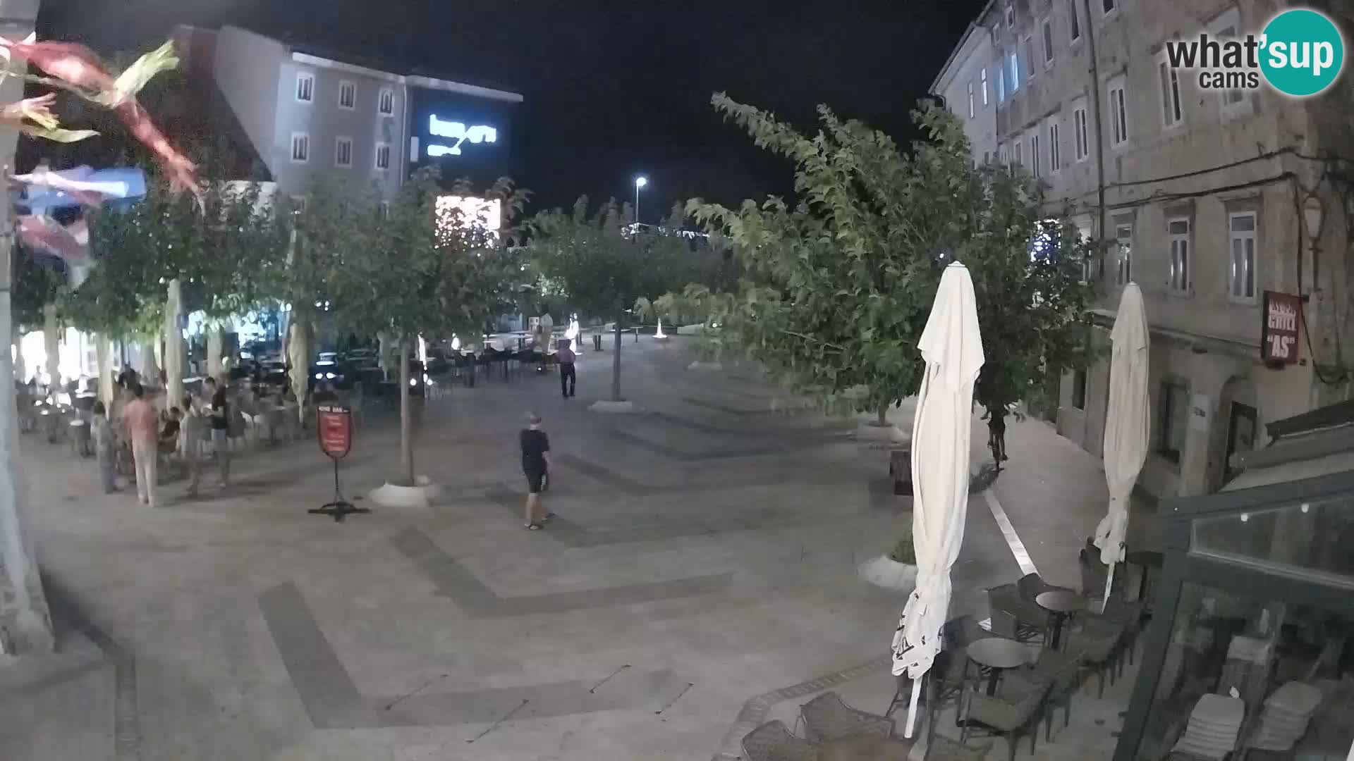 Center of Senj city – Pavlin square – Live Cam Dalmatia