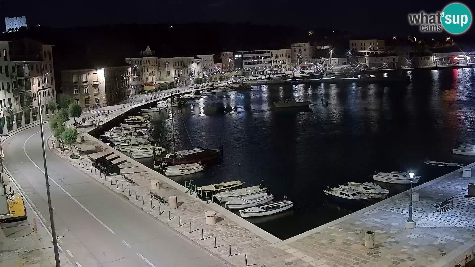 Webcam Segna – Panorama dell’lungomare di Senj