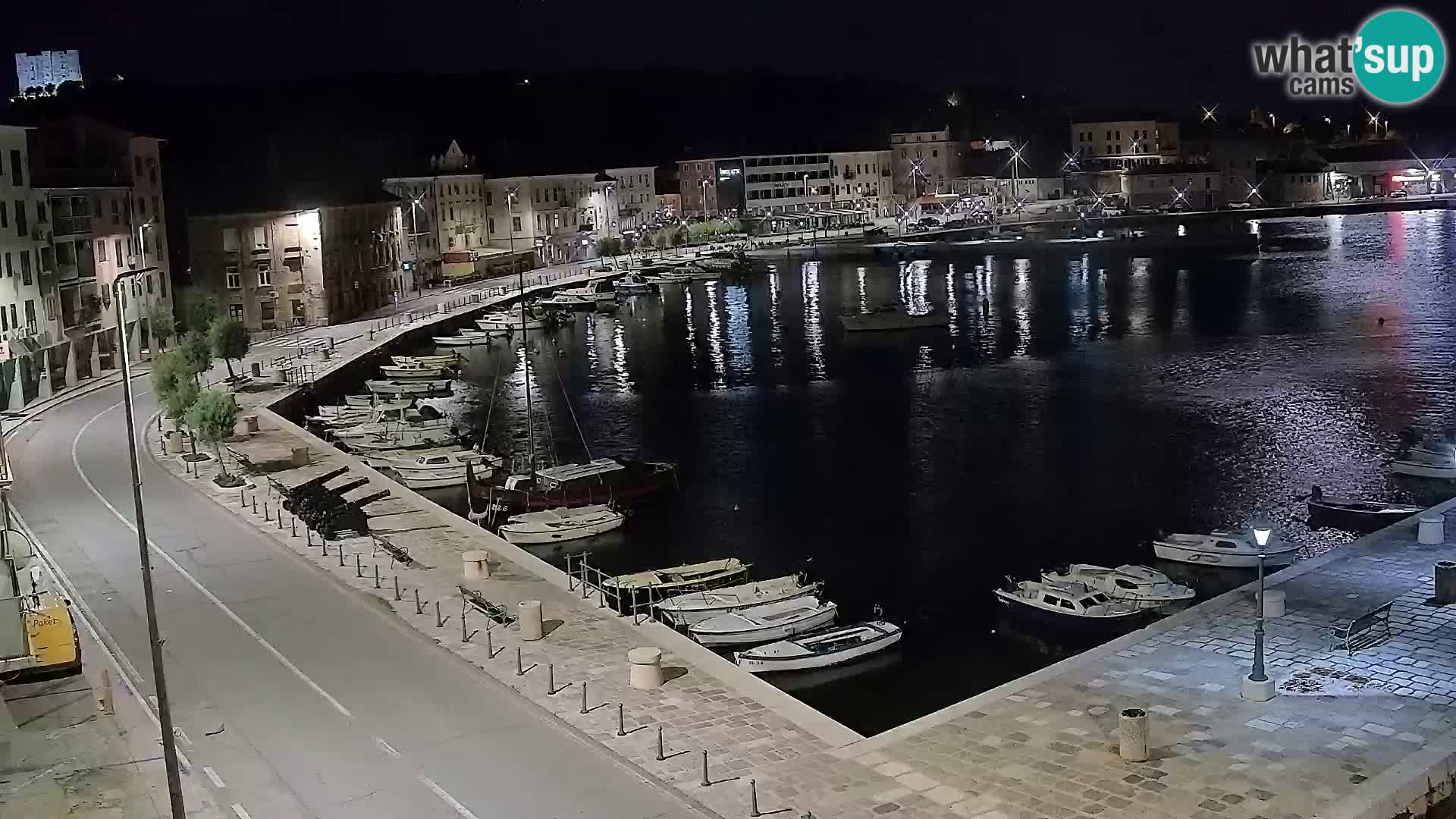 Senj Webcam – Panoramic view of Senj riva