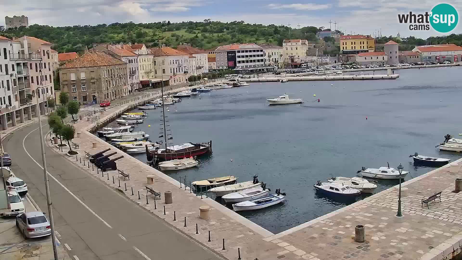 Webcam Segna – Panorama dell’lungomare di Senj