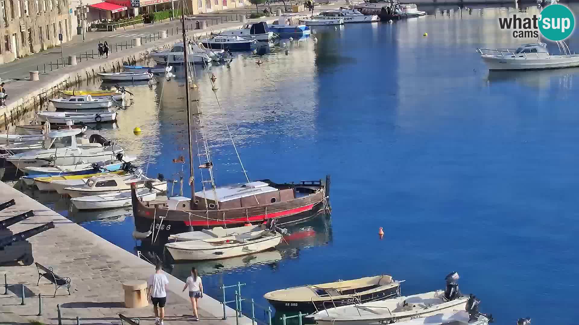 Senj camera en vivo – Vista panorámica de Senj riva