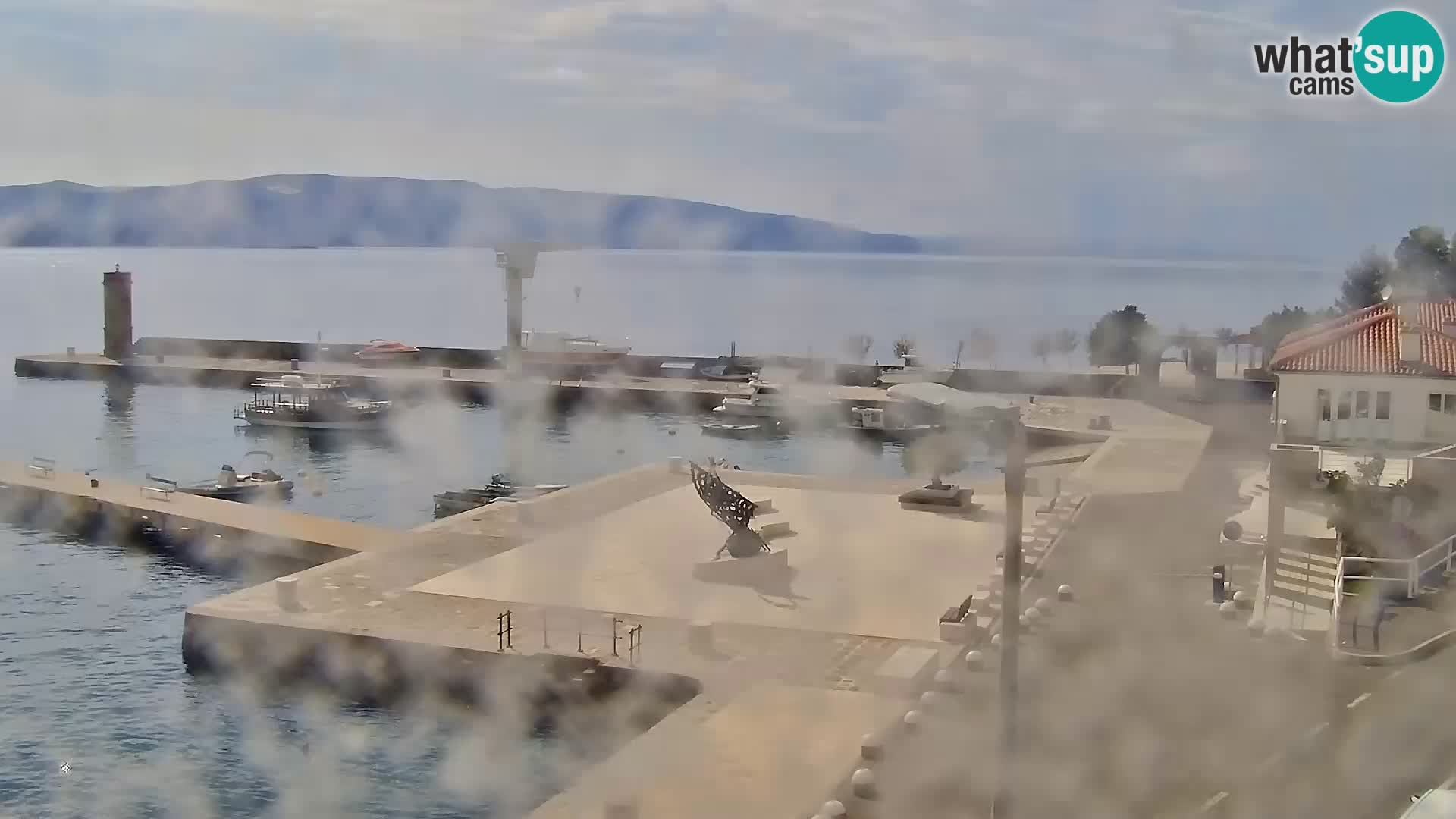 Senj Spletna kamera – pogled na obalo Senja