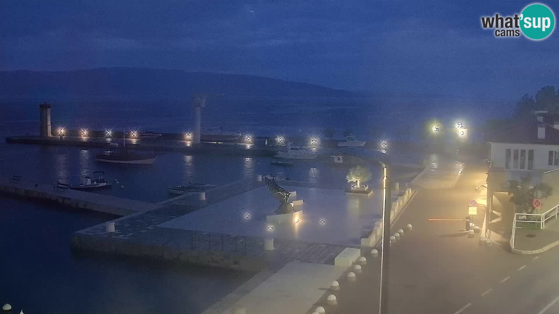 Senj Webcam – Panoramic view of Senj riva
