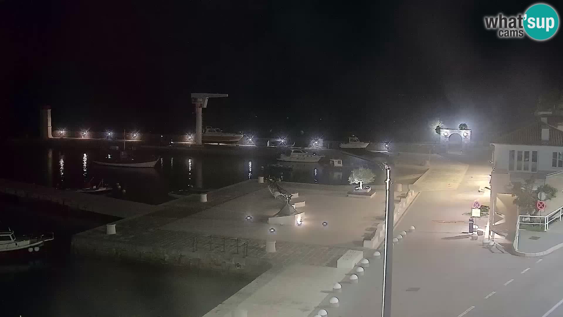Webcam Segna – Panorama dell’lungomare di Senj