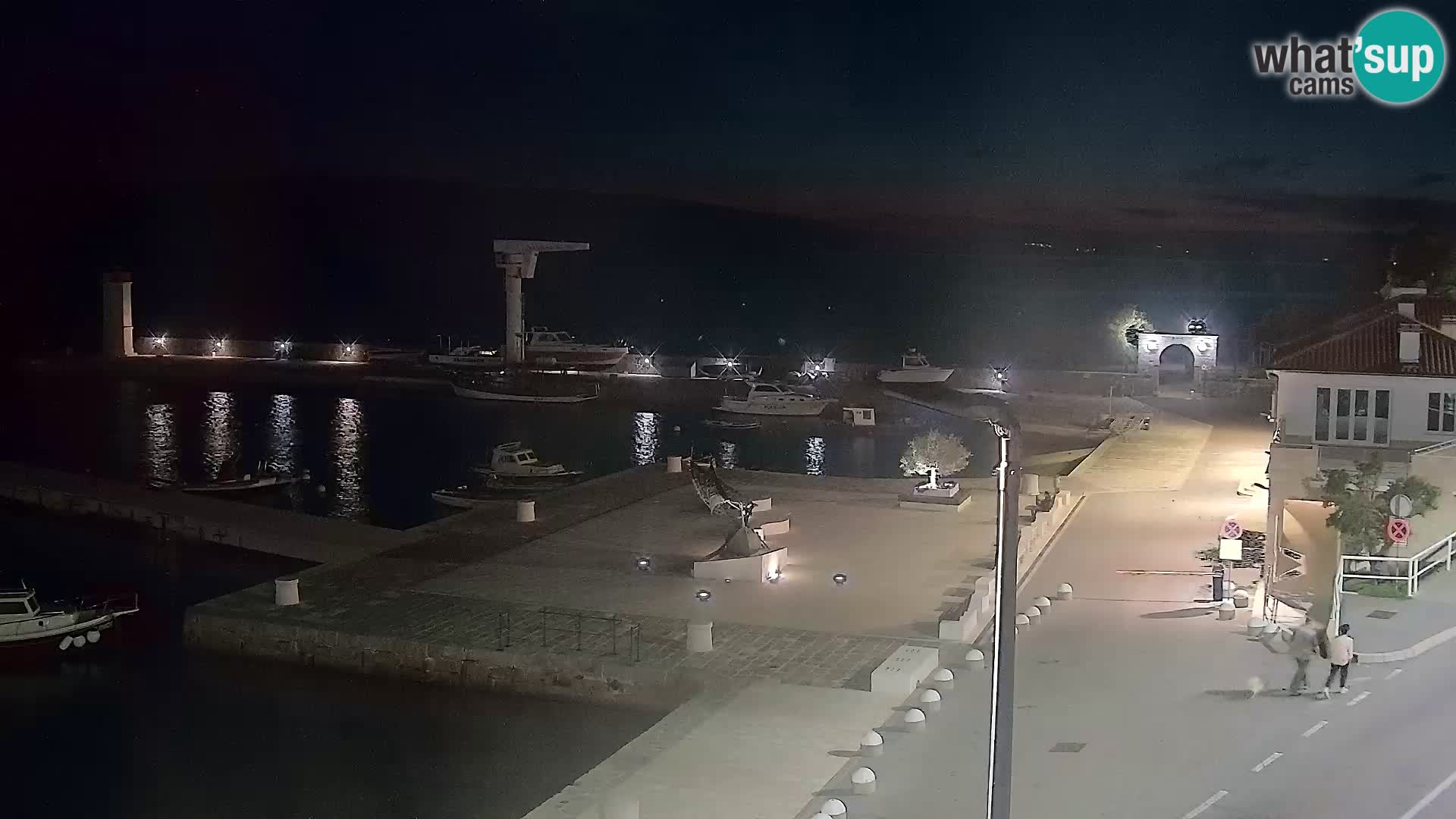 Senj Webcam – Panoramic view of Senj riva