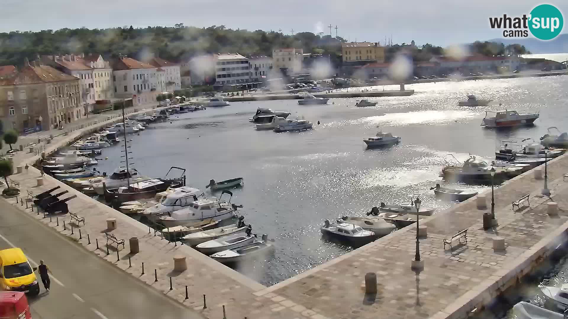 Senj camera en vivo – Vista panorámica de Senj riva