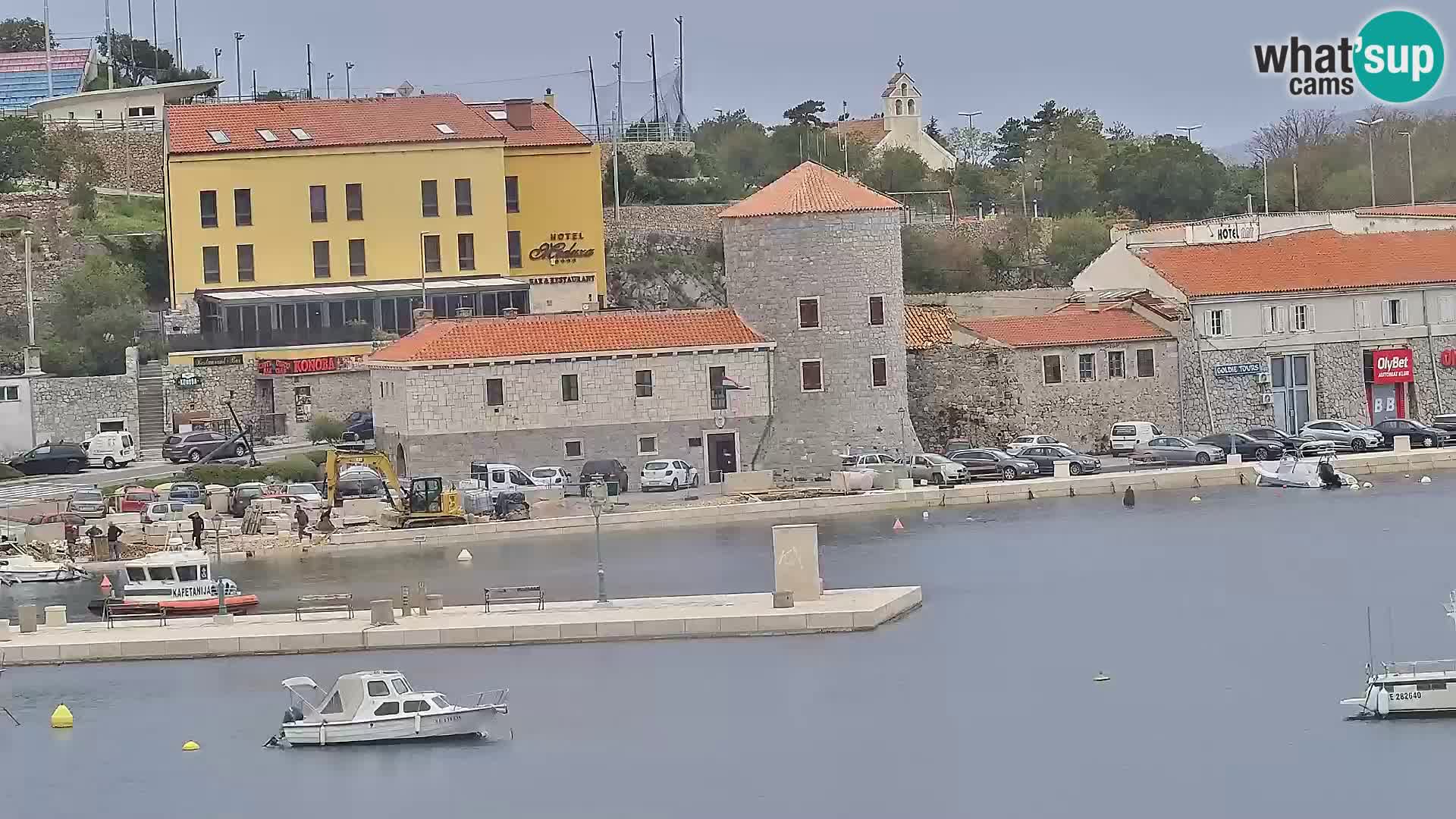 Webcam Segna – Panorama dell’lungomare di Senj