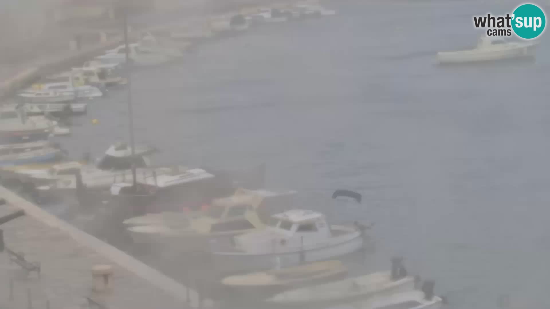 Senj camera en vivo – Vista panorámica de Senj riva