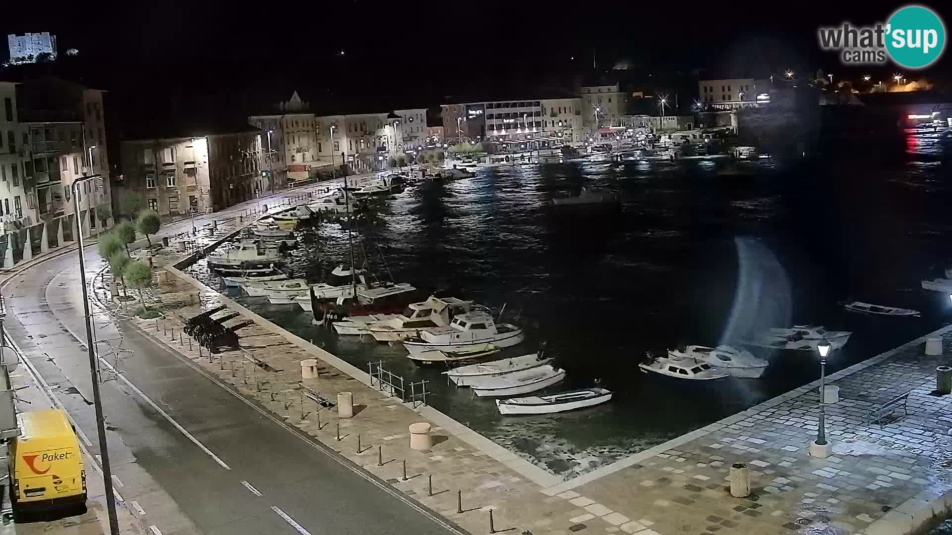 Webcam Segna – Panorama dell’lungomare di Senj