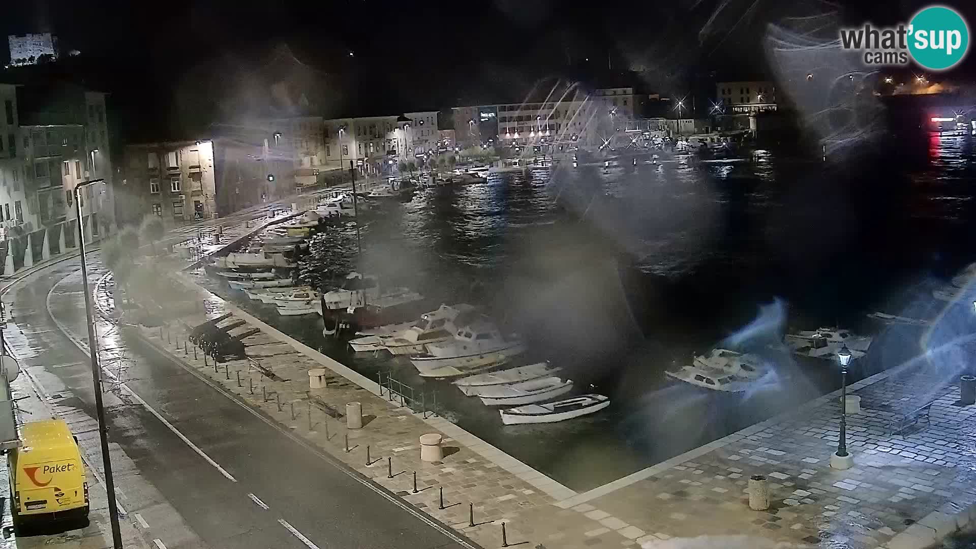 Webcam Segna – Panorama dell’lungomare di Senj