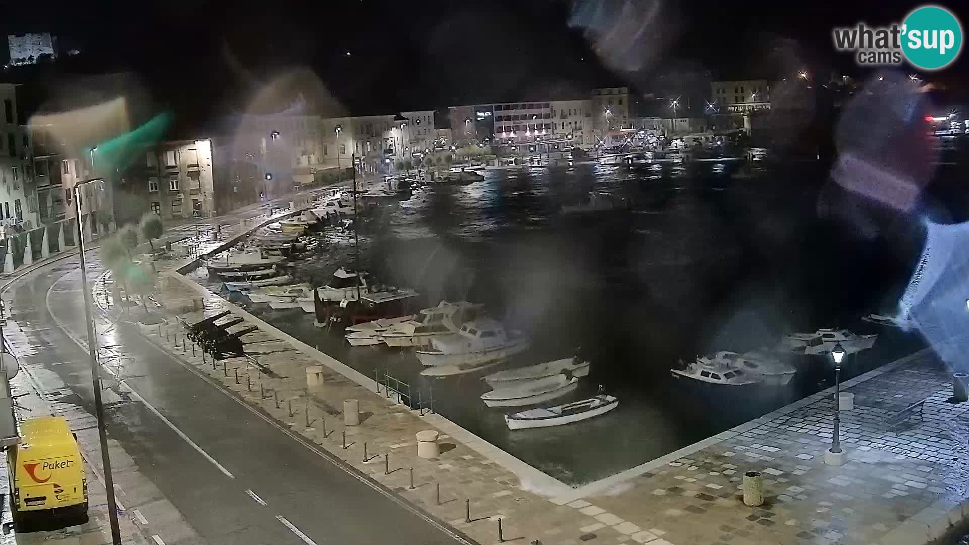 Senj camera en vivo – Vista panorámica de Senj riva